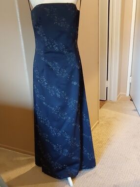 Elegant Beaded Strapless Dress